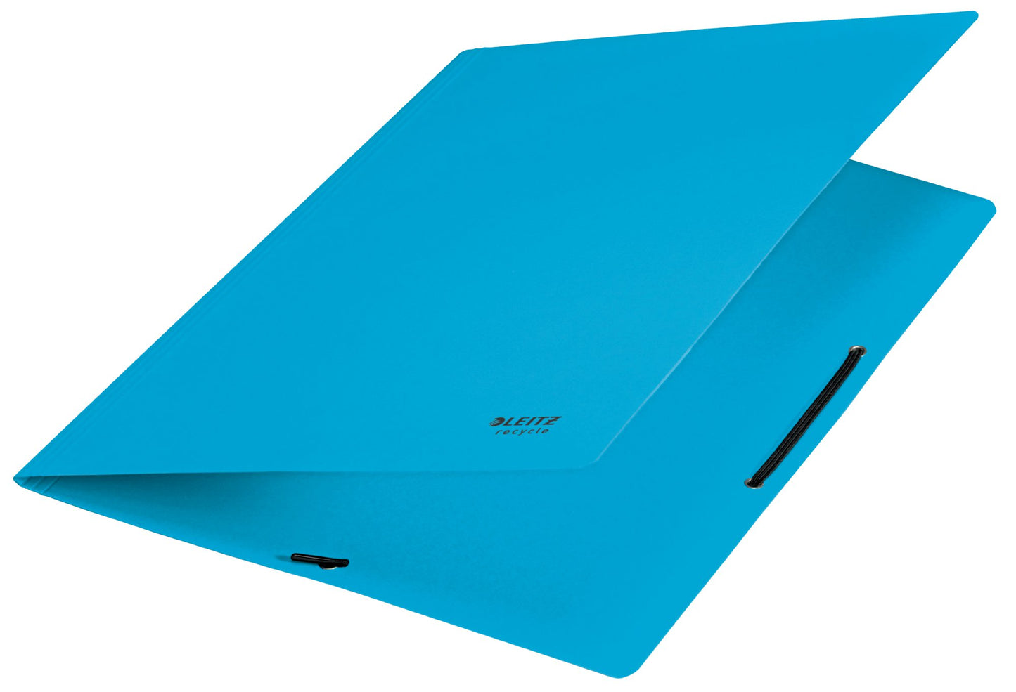 Leitz Recycle Card Folder With Elastic Band Closure A4 Blue 39080035