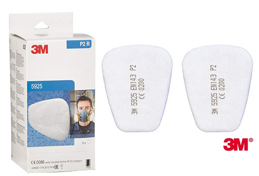 3M 5925 Particulate Filters (Pair) - NWT FM SOLUTIONS - YOUR CATERING WHOLESALER