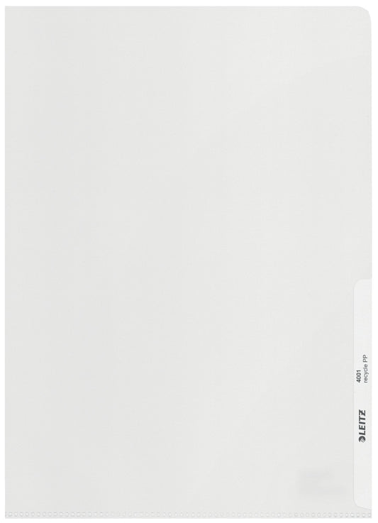 Leitz Recycle Folder A4 140 Micron (Pack 25) 40013003 - NWT FM SOLUTIONS - YOUR CATERING WHOLESALER