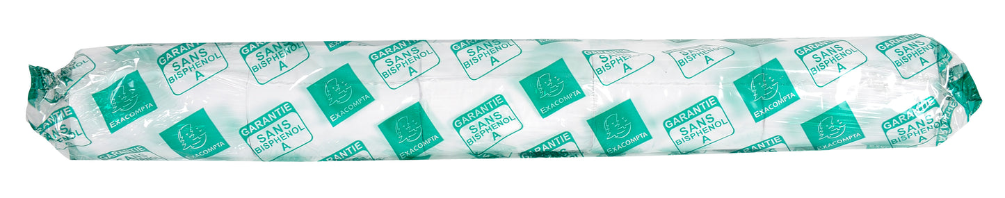 Exacompta Thermal Credit Card Roll BPA Free 1 Ply 55gsm 57x50x12mm 28m White (Pack 10) - 40344E