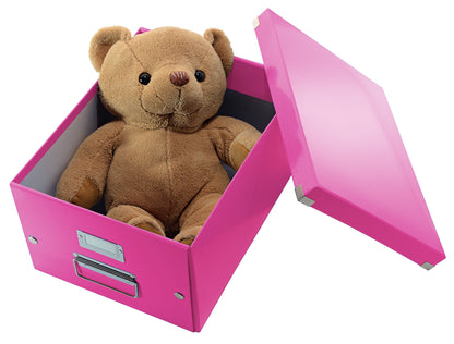 Leitz Click & Store Storage Box Medium Pink 60440023