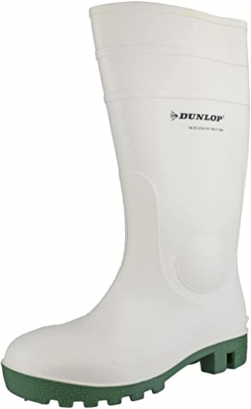Dunlop Protomaster Full Safety White Size 6 Boots - NWT FM SOLUTIONS - YOUR CATERING WHOLESALER