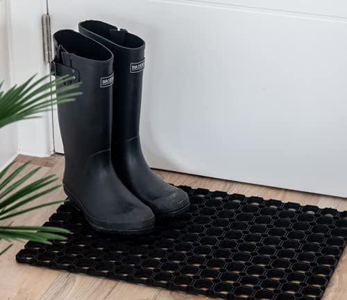 Fixtures Rubber Honeycomb 40x60cm Door Mat