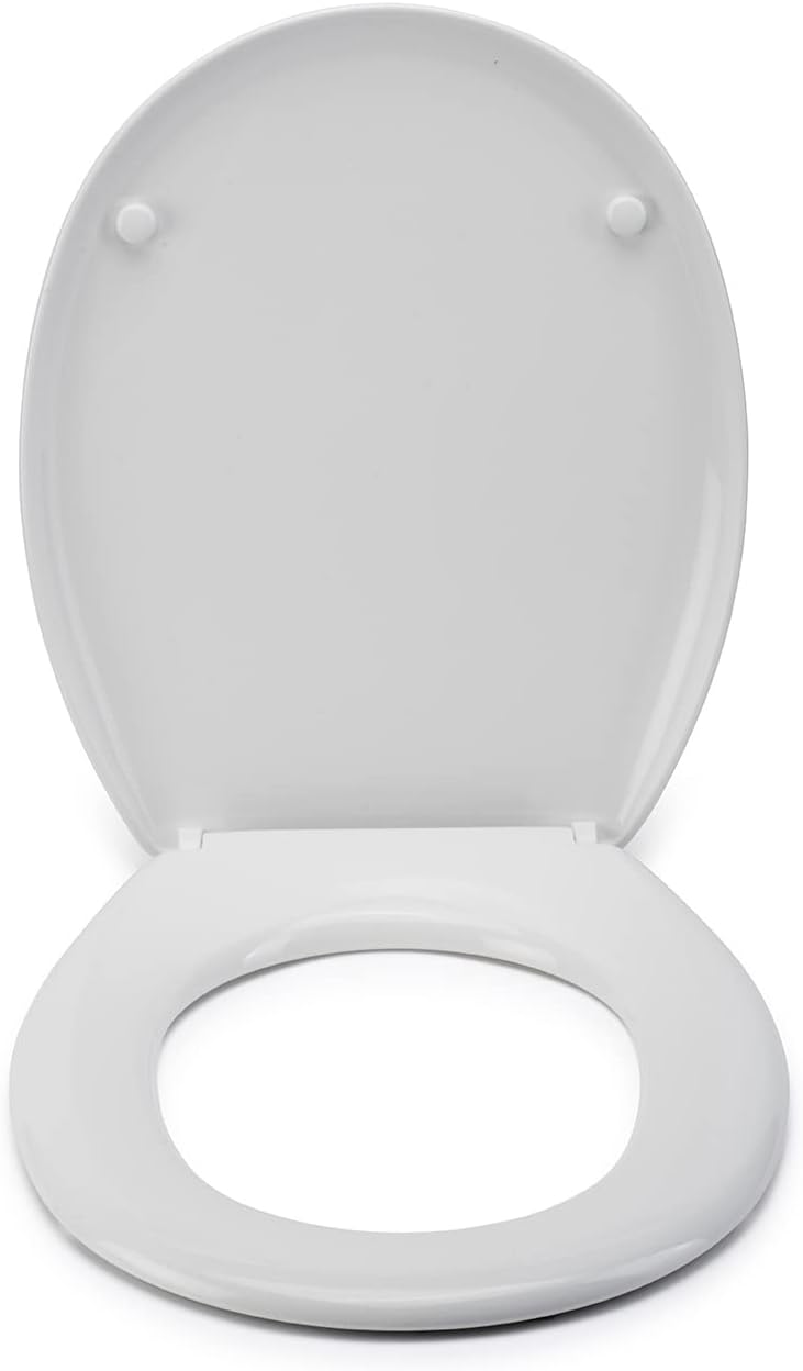 White Canada Plastic Toilet Seat