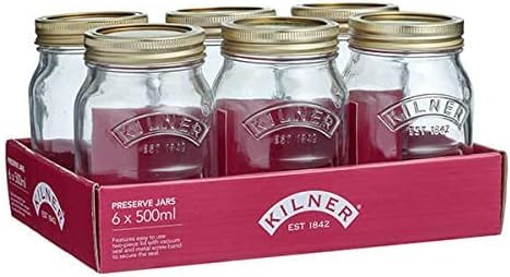 Kilner Preserve Glass Jar 1  Litre