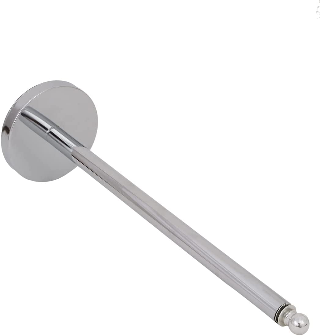 Fixtures Chrome Toilet Roll Holder Stainless-Steel, Silver