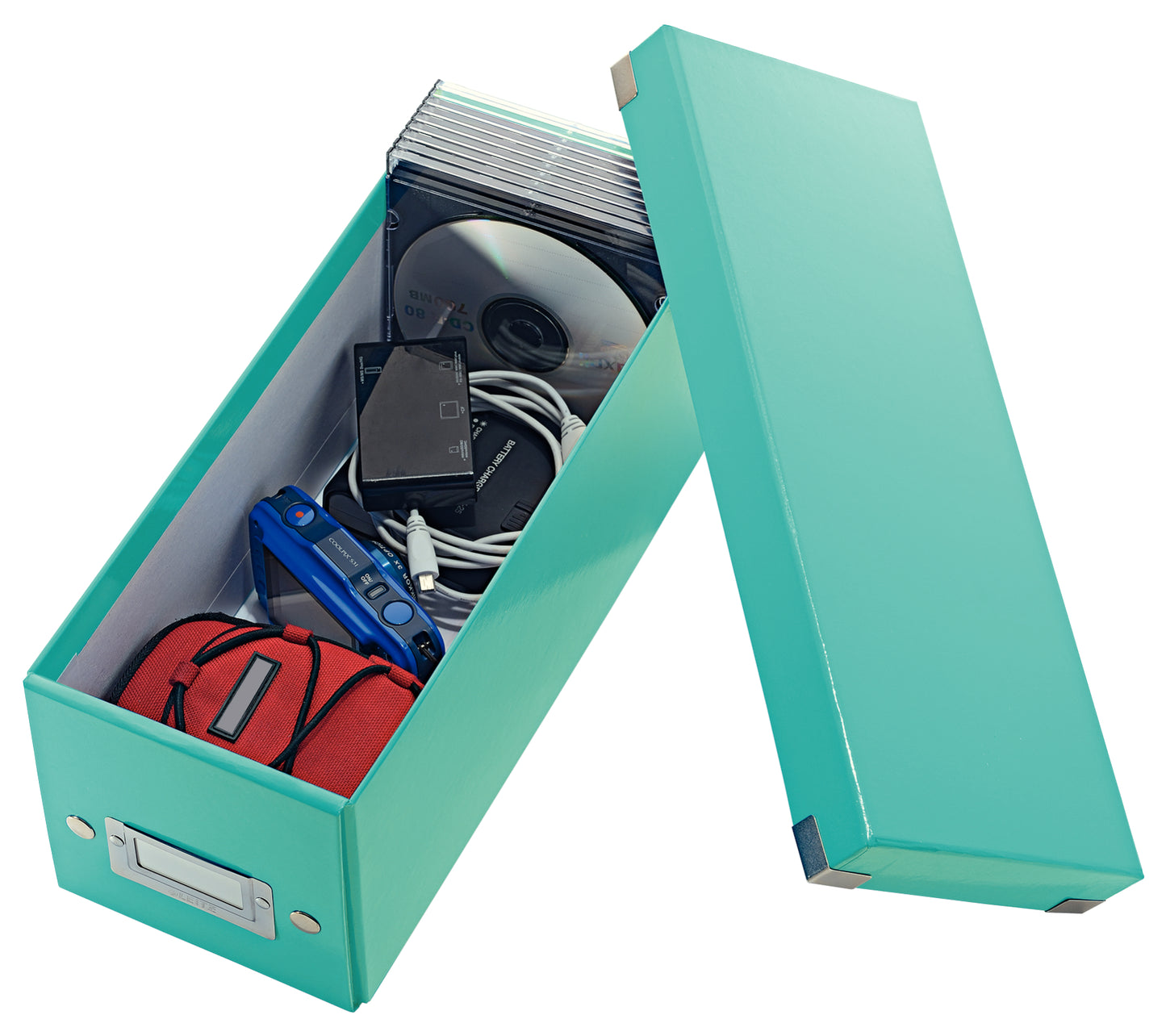 Leitz Click & Store CD Storage Box Ice blue 60410051