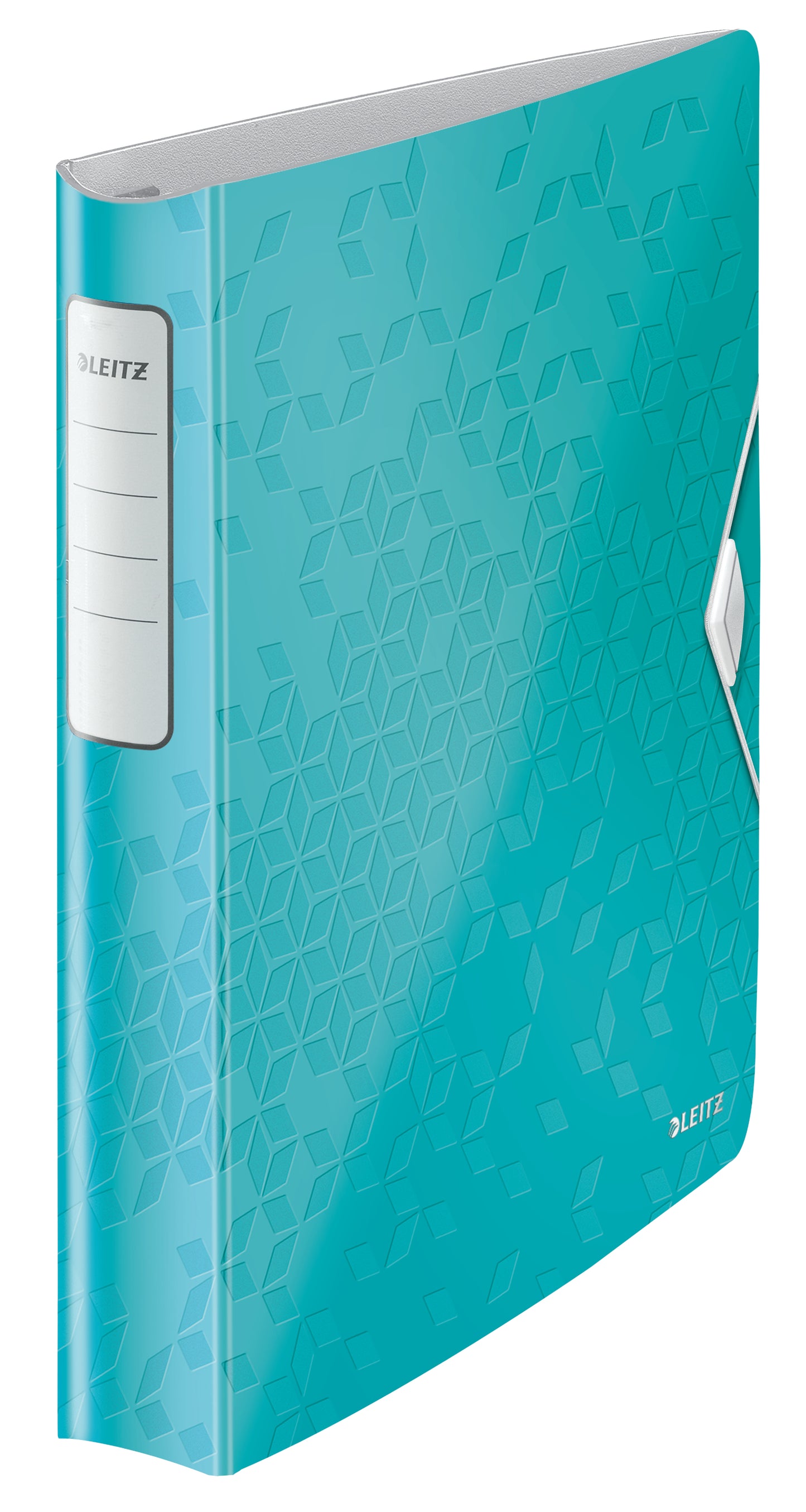 Leitz WOW Ring Binder Polypropylene 4 D-Ring A4 30mm Rings Ice Blue (Pack 5) 42400051 - NWT FM SOLUTIONS - YOUR CATERING WHOLESALER