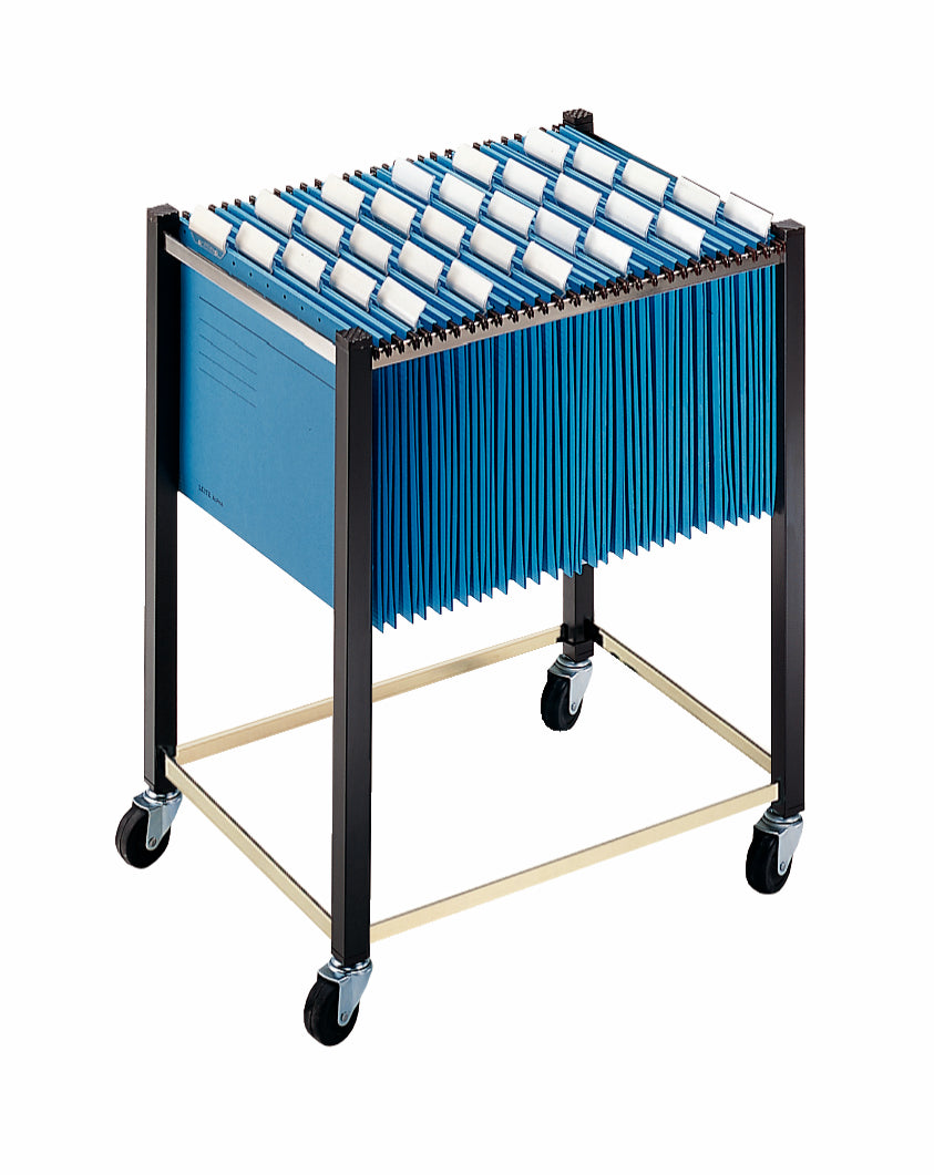 Leitz Mobile Suspension Filing Trolley Black 19710000 - NWT FM SOLUTIONS - YOUR CATERING WHOLESALER