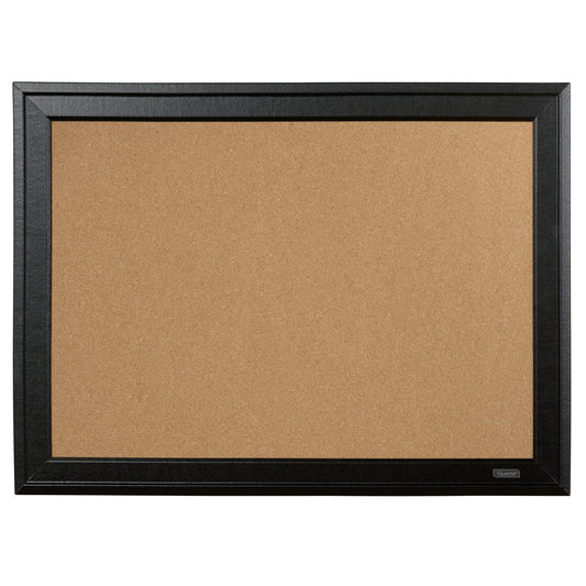 Nobo Cork Noticeboard Black Wood Frame 585x430mm 1903922 - NWT FM SOLUTIONS - YOUR CATERING WHOLESALER