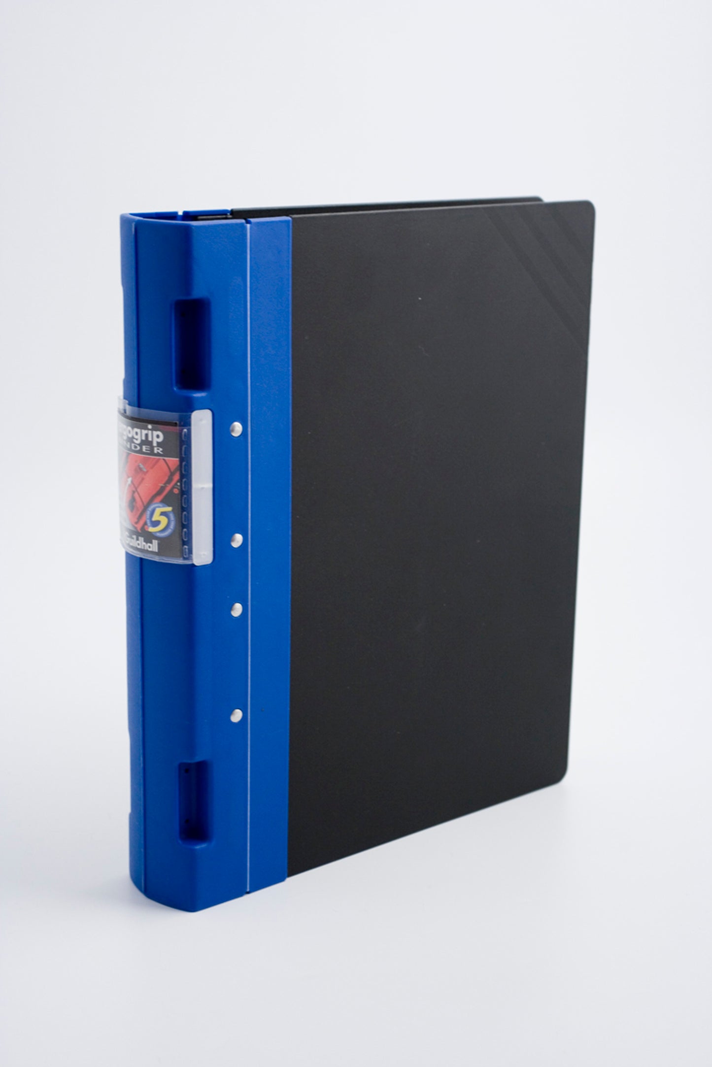 Guildhall GL Ergogrip Ring Binder Polypropylene 4 Prongs Making 2 x 55mm Rings A4 Blue (Pack 2) - 4509Z - NWT FM SOLUTIONS - YOUR CATERING WHOLESALER