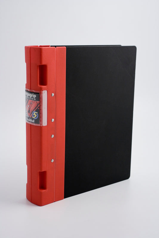 Guildhall GL Ergogrip Ring Binder Polypropylene 4 Prongs Making 2 x 55mm Rings A4 Red (Pack 2) - 4510Z - NWT FM SOLUTIONS - YOUR CATERING WHOLESALER
