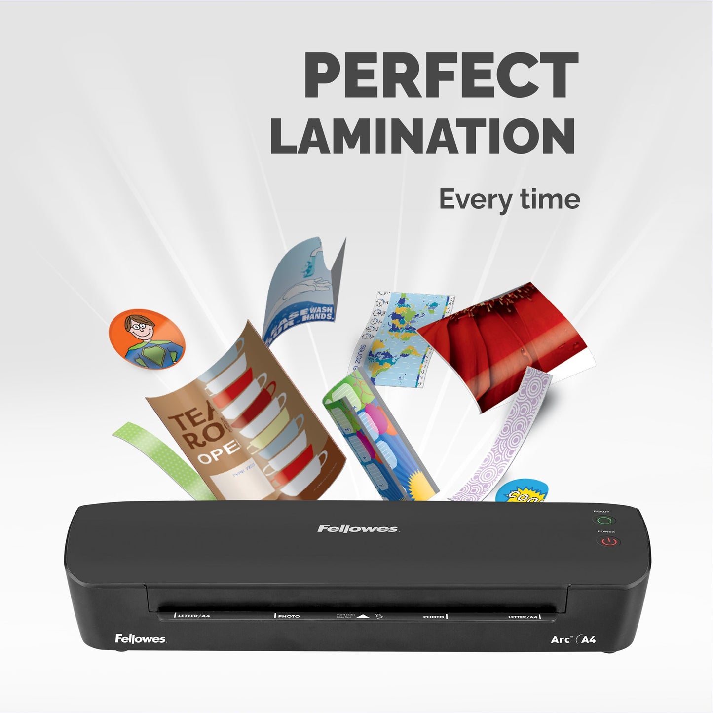 Fellowes Arc A4 Laminator Black 4570401