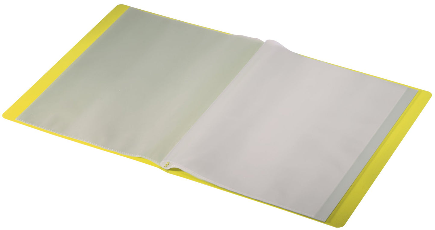 Leitz Recycle Display Book 20 Pockets Yellow 46760015