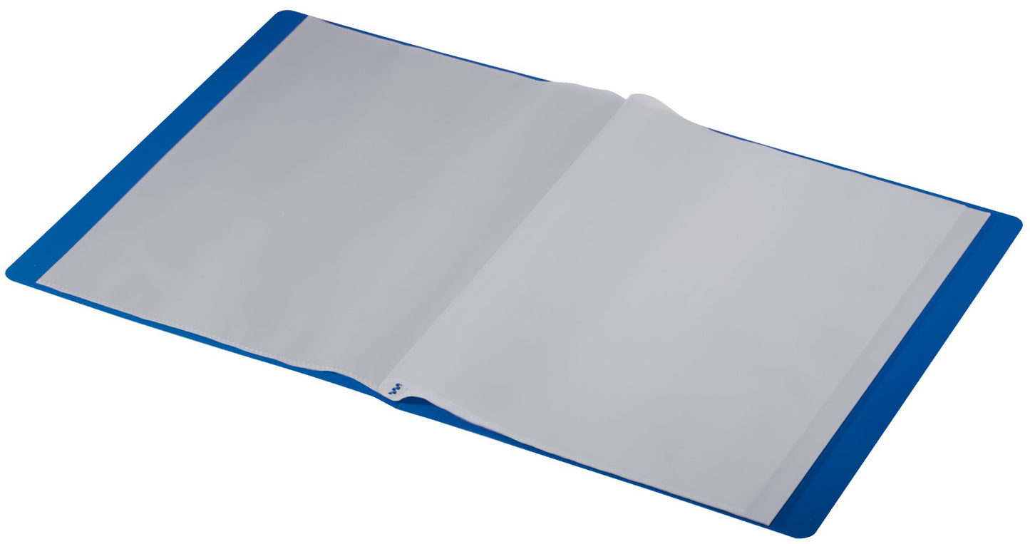 Leitz Recycle Display Book 20 Pockets Blue 46760035