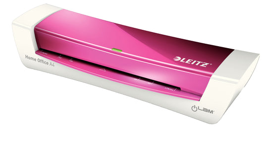 Leitz iLAM Home Office Laminator A4 Pink and White 73681023 - NWT FM SOLUTIONS - YOUR CATERING WHOLESALER