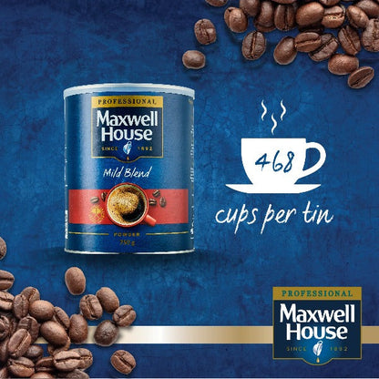 Maxwell House Mild Instant Coffee 750g Tin