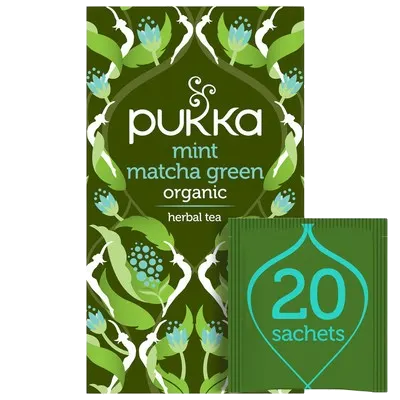 Pukka Tea Mint Matcha Green Envelopes 20's