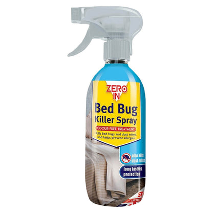 Zero In Bed Bug Killer Spray 500ml - NWT FM SOLUTIONS - YOUR CATERING WHOLESALER