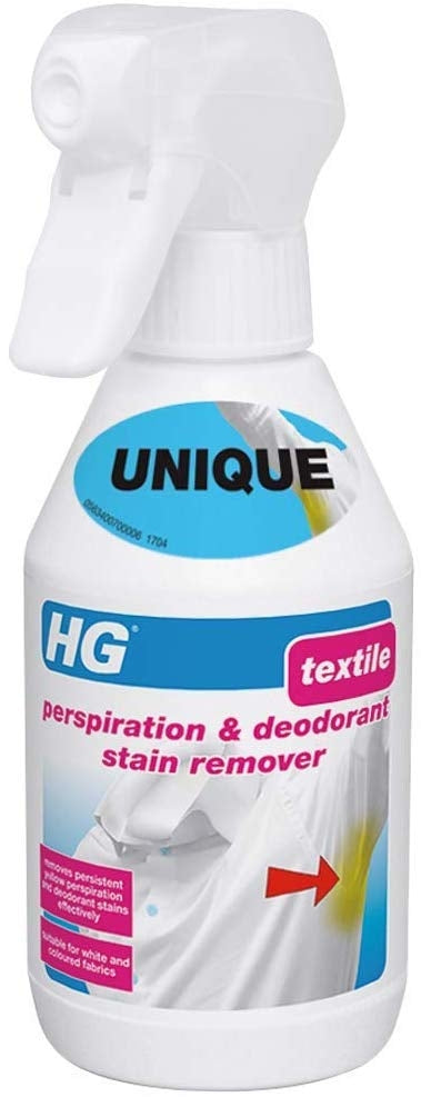 HG Sweat & Deodorant Remover 250ml - NWT FM SOLUTIONS - YOUR CATERING WHOLESALER