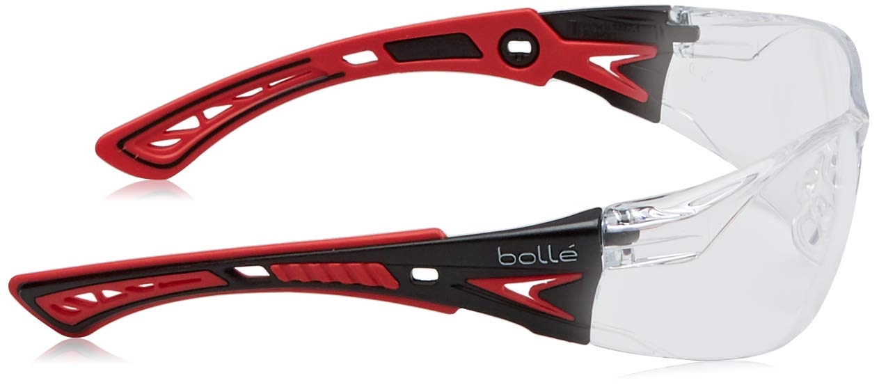 Bolle Safety Rush Platinum Clear Glasses