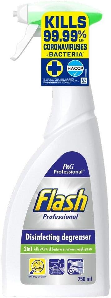 Flash Disinfecting Degreaser Spray 750ml