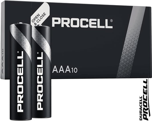 Duracell Procell AAA Pack 10's - NWT FM SOLUTIONS - YOUR CATERING WHOLESALER
