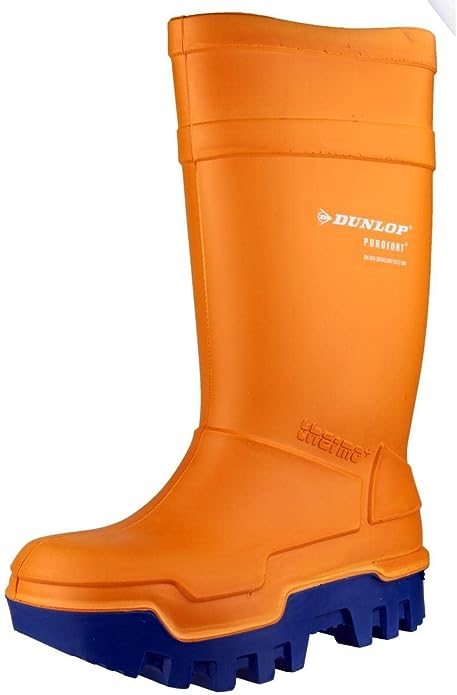 Dunlop Purofort Thermo Orange Size 7 Boots - NWT FM SOLUTIONS - YOUR CATERING WHOLESALER