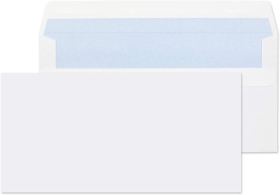 Purely Everyday DL White Press Seal Envelopes 1000's
