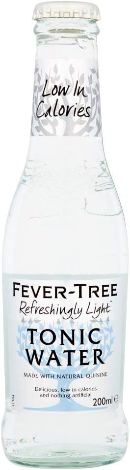 Fever Tree Refreshingly Light Tonic Water 24x200ml