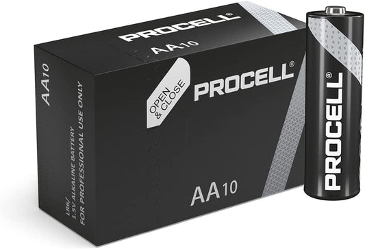 Duracell Procell AA Pack 10's - NWT FM SOLUTIONS - YOUR CATERING WHOLESALER