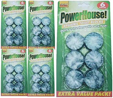 Powerhouse Green Toilet Blocks Pack 6's
