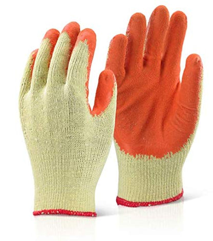 Beeswift 2000 Orange Large Latex Gloves (Pair) - NWT FM SOLUTIONS - YOUR CATERING WHOLESALER