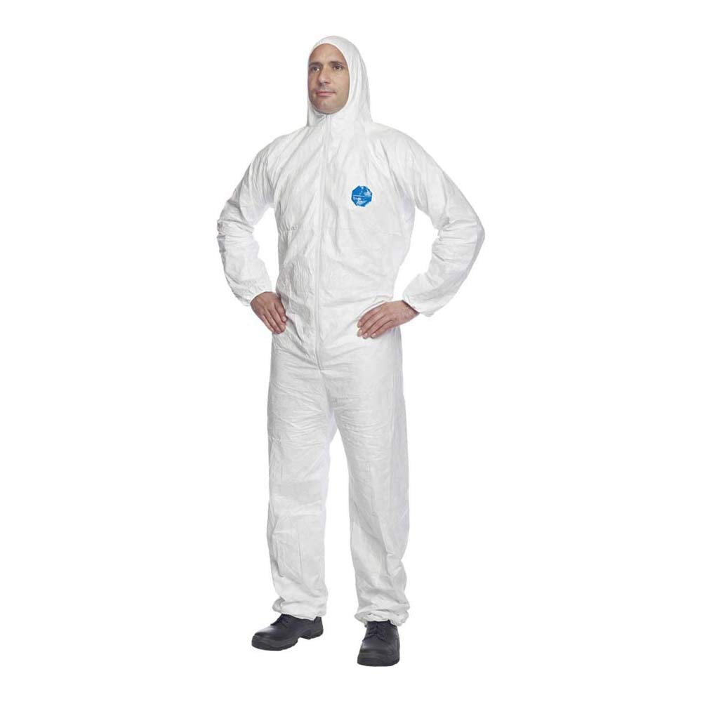DuPont Tyvek White Medium Coverall - NWT FM SOLUTIONS - YOUR CATERING WHOLESALER