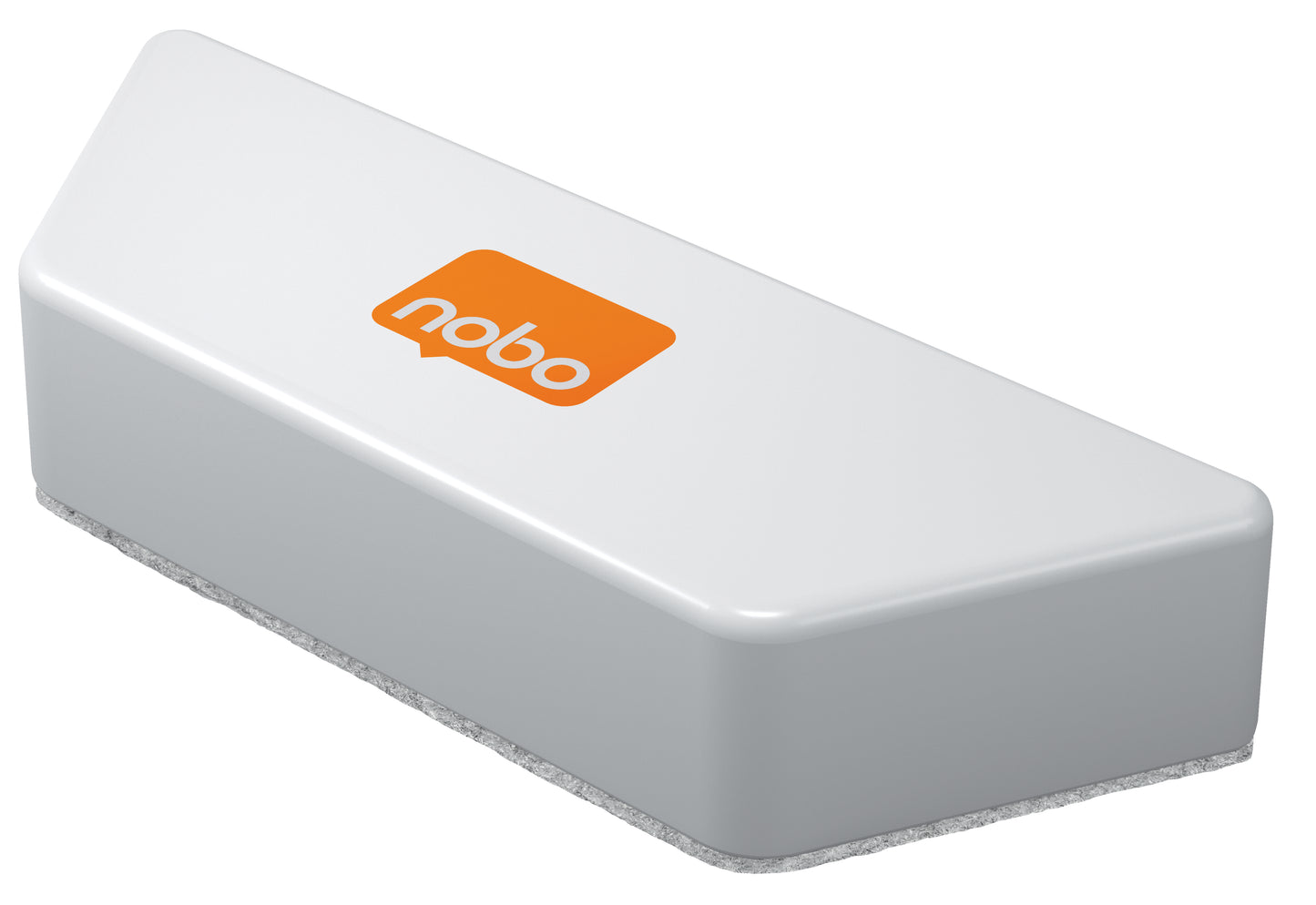 Nobo Magnetic Whiteboard Eraser White 1905325 - NWT FM SOLUTIONS - YOUR CATERING WHOLESALER