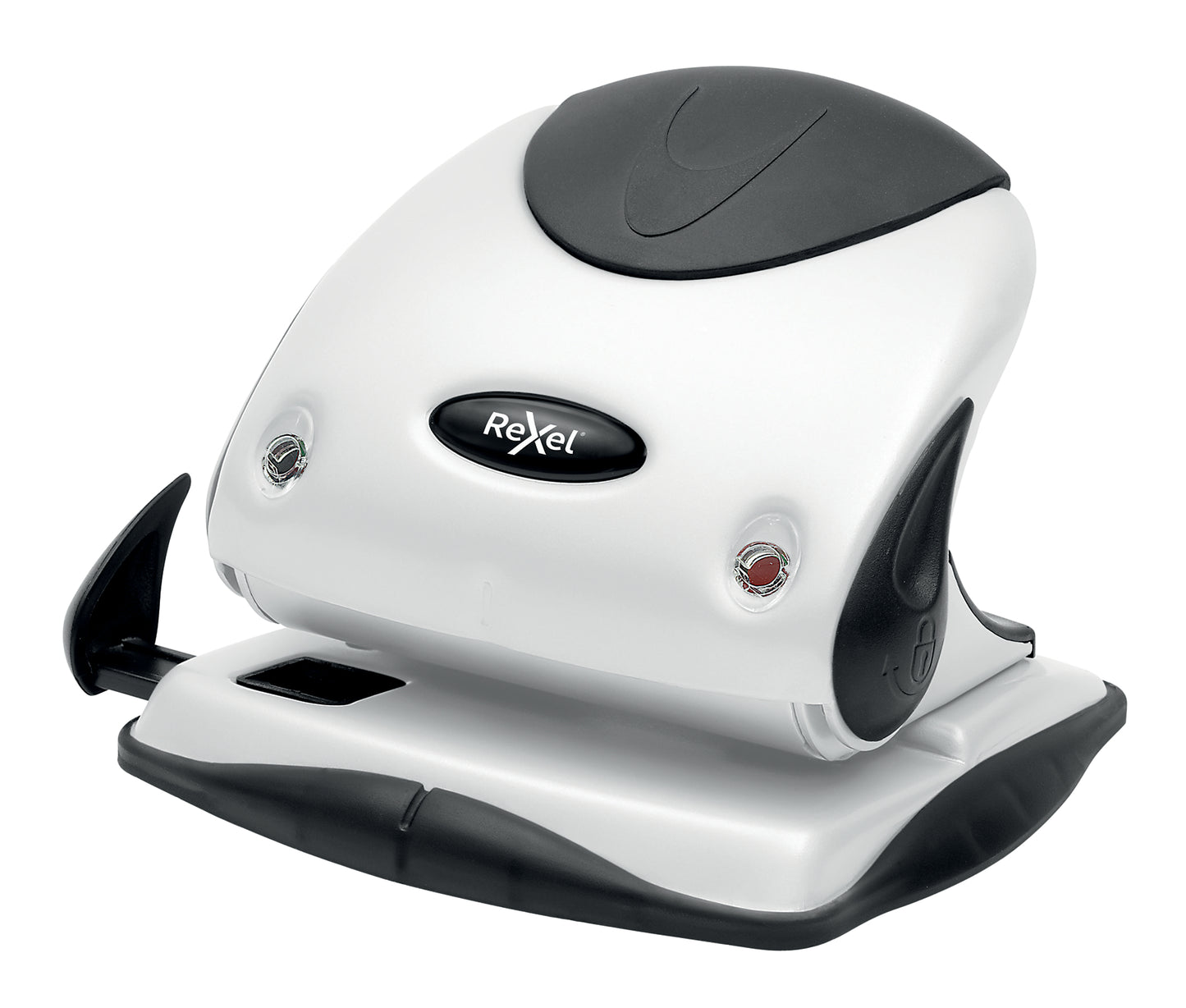 Rexel Choices P225 2 Hole Punch Metal 16 Sheet White 2115691 - NWT FM SOLUTIONS - YOUR CATERING WHOLESALER
