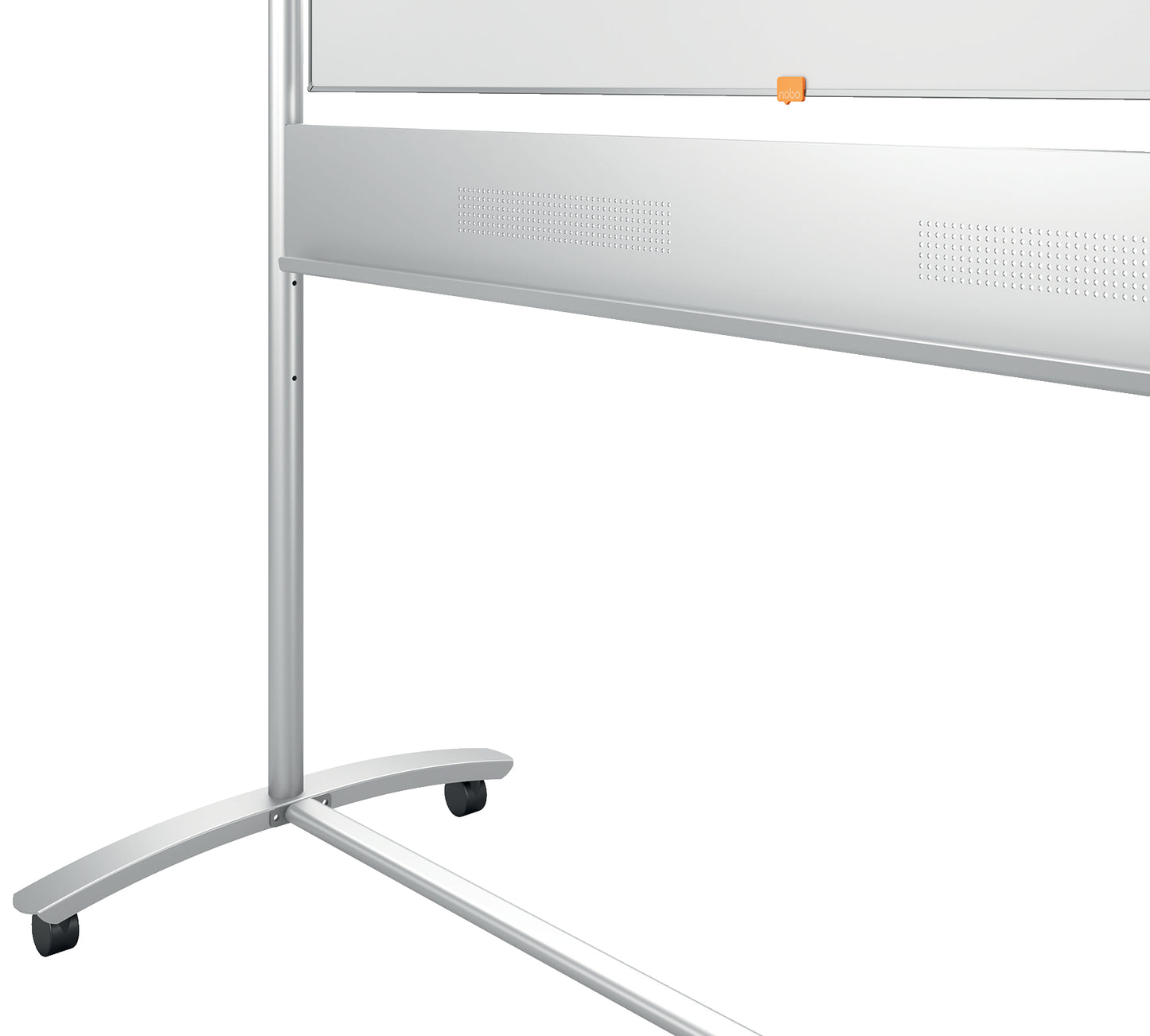 Nobo Prestige Mobile Magnetic Enamel Whiteboard 1500x1200mm 1901035