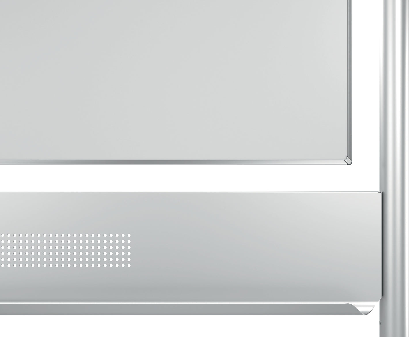 Nobo Prestige Mobile Magnetic Enamel Whiteboard 1500x1200mm 1901035