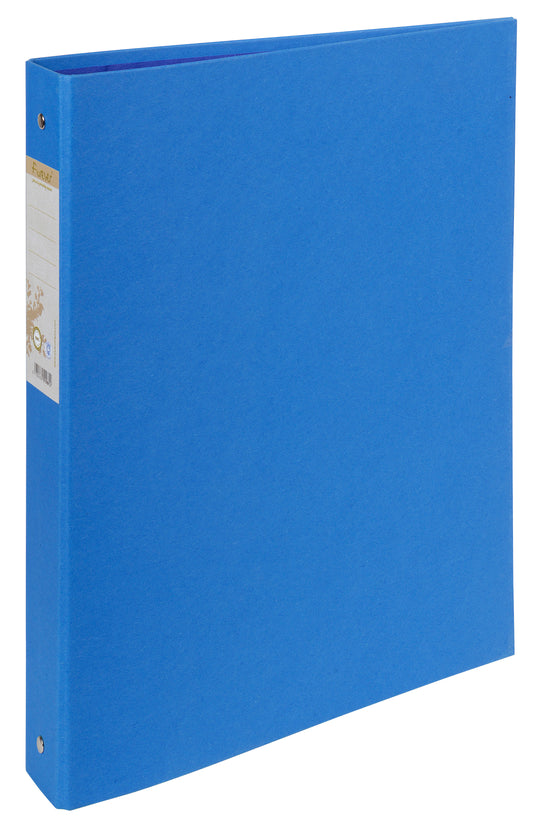 Forever 100% Recycled Ring Binder Paper on Board 2 O-Ring A4 30mm Rings Blue (Pack 10) - 54982E - NWT FM SOLUTIONS - YOUR CATERING WHOLESALER