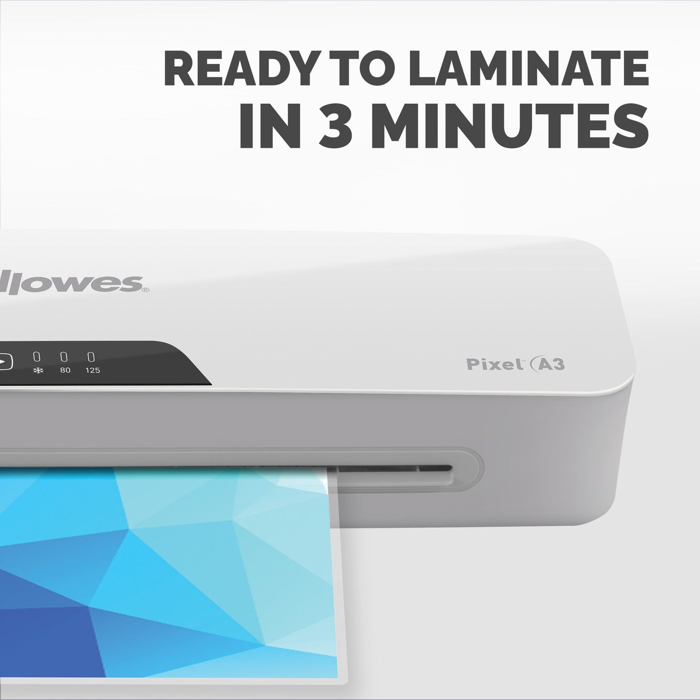 Fellowes Pixel A3 Laminator White 5602401
