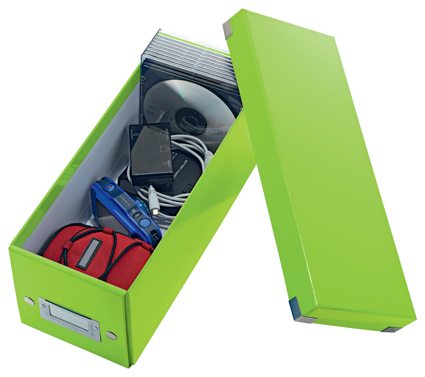 Leitz Click & Store CD Storage Box Green 60410054