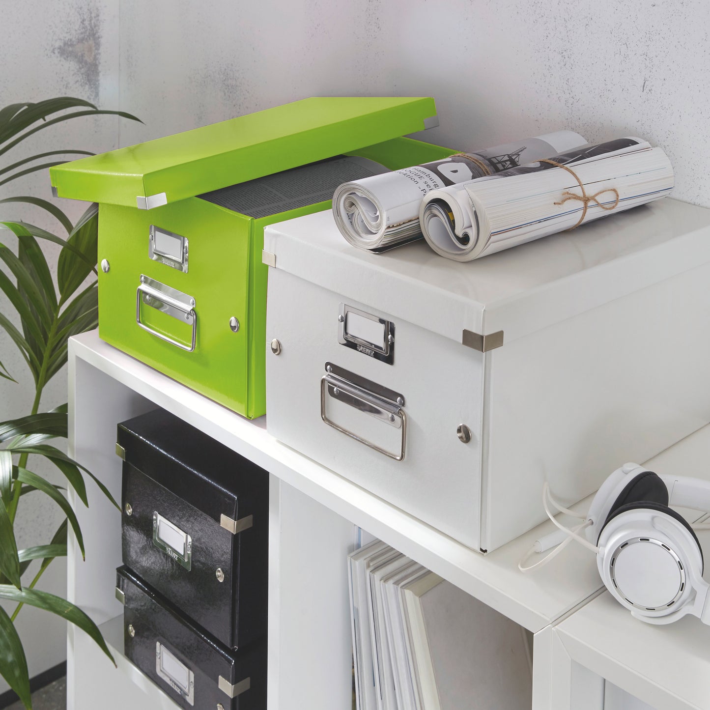 Leitz Click & Store Storage Box Medium Green 60440054