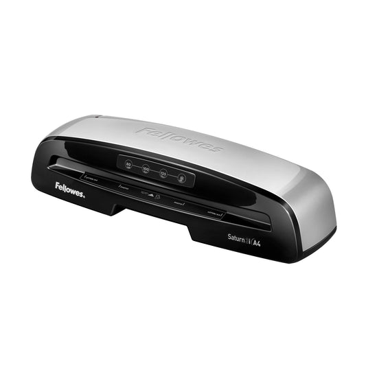 Fellowes Saturn 3i A4 Laminator Silver/Black 5724901 - NWT FM SOLUTIONS - YOUR CATERING WHOLESALER