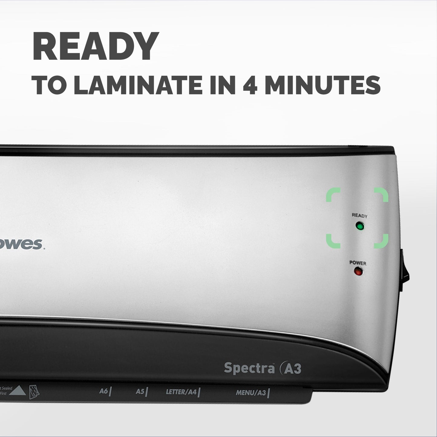 Fellowes Spectra A3 Laminator Black/Grey 5738401