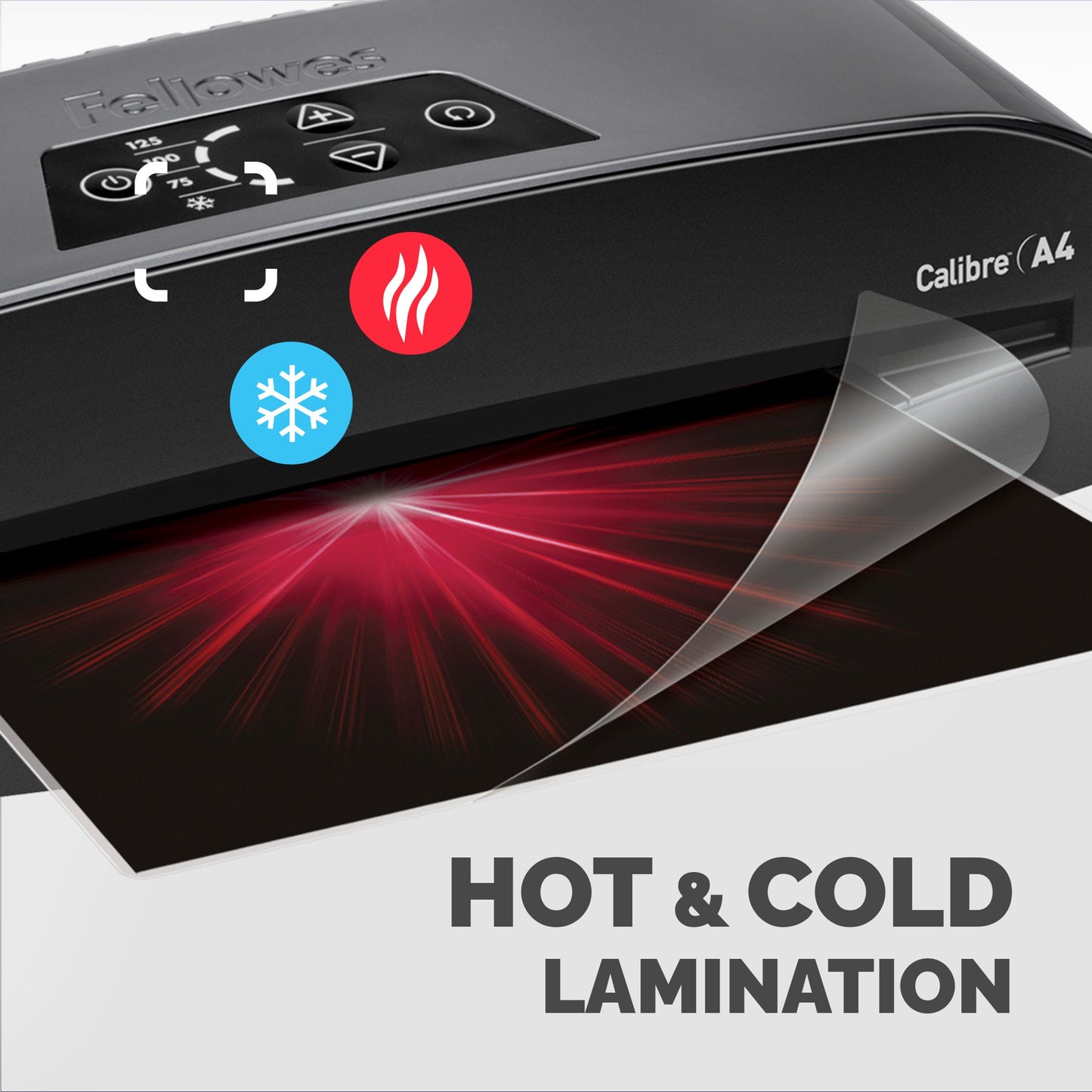 Fellowes Calibre A4 Laminator Black/Silver 5740801