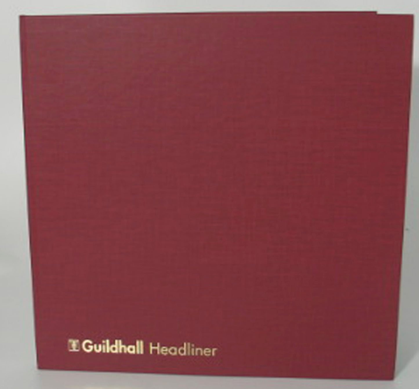 Guildhall Headliner Account Book Casebound 298x305mm 4 Debit 16 Credit 80 Pages Red 58/4-16Z - NWT FM SOLUTIONS - YOUR CATERING WHOLESALER