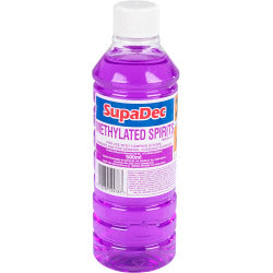 SupaDec Mineralised Methylated Spirit 500ml - NWT FM SOLUTIONS - YOUR CATERING WHOLESALER