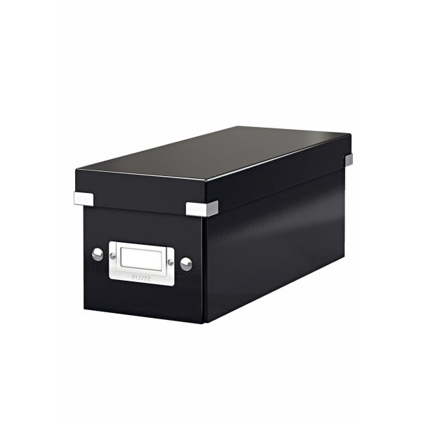 Leitz Click & Store CD Storage Box Black 60410095 - NWT FM SOLUTIONS - YOUR CATERING WHOLESALER