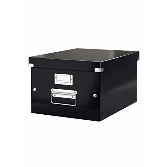 Leitz Click & Store Storage Box Medium Black 60440095 - NWT FM SOLUTIONS - YOUR CATERING WHOLESALER