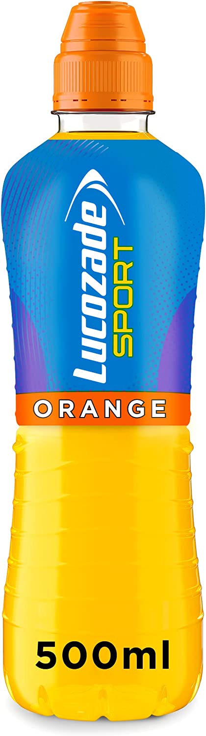 Lucozade Orange Sports Bottles 12x500ml
